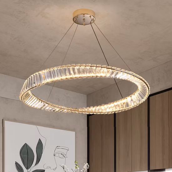 Konig Lighting Chandeliers Factory European Contemporary Living Hotel Ceiling Pendant LED Luxury Home Decorating Modern Indoor Crystal Chandelier Lighting