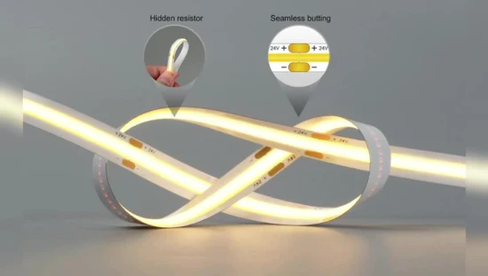 480LEDs DC24V 2700K/3000K/4000K/6000K IP20 IP65 IP66 IP67 IP68 COB LED-Streifenlicht für Weihnachtsdekoration