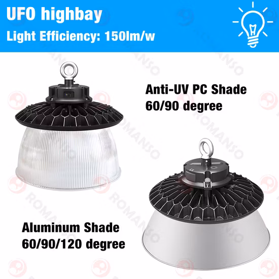 IP65 Industrielle 60W 80W 100W 150W High Bay LED-Beleuchtung
